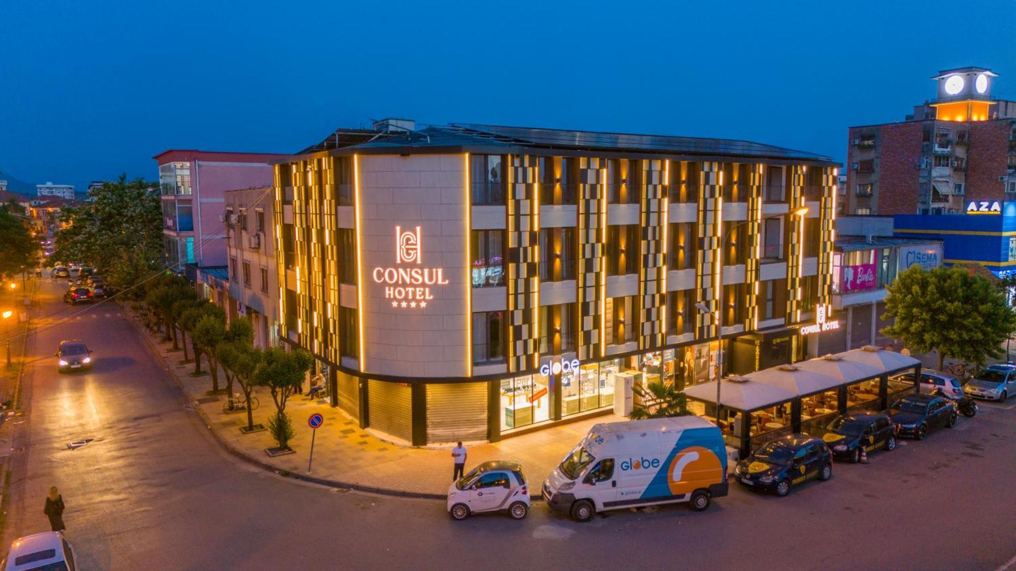 Hotel Consul Shkodër Exterior foto