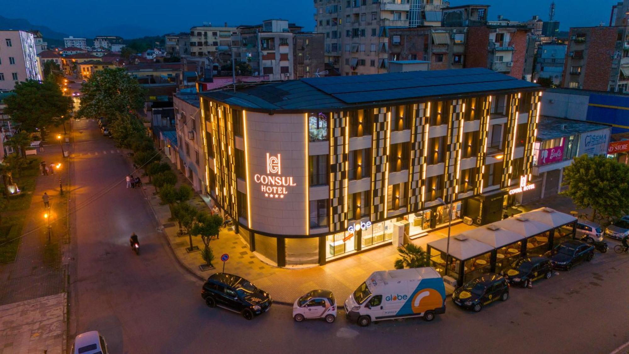 Hotel Consul Shkodër Exterior foto